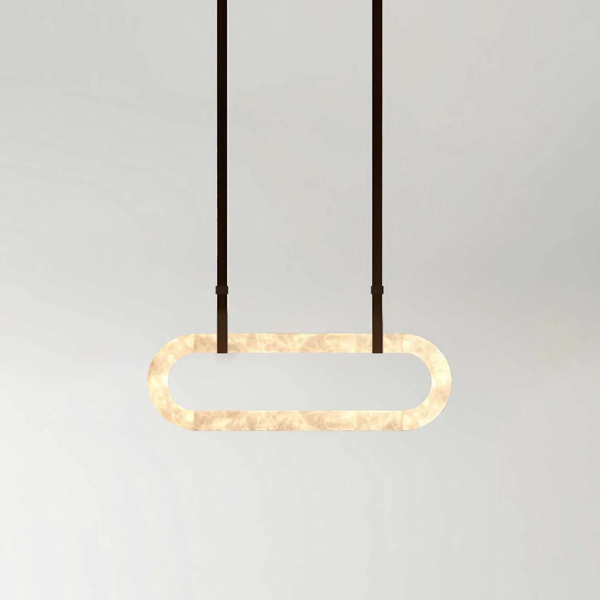 Circle Alabaster Chandelier - Pre Order