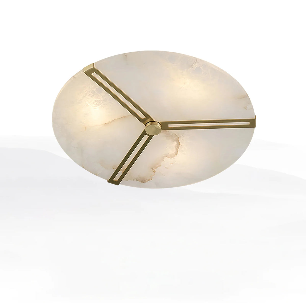Clocks Alabaster Ceiling Light - Pre Order