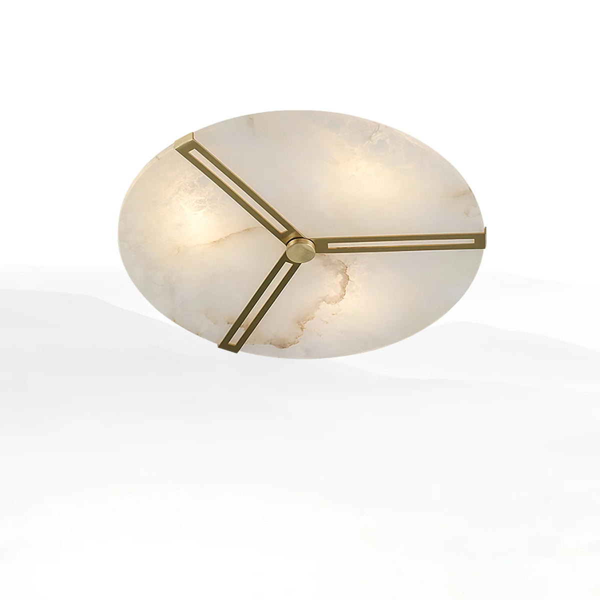 Clocks Alabaster Ceiling Light - Pre Order