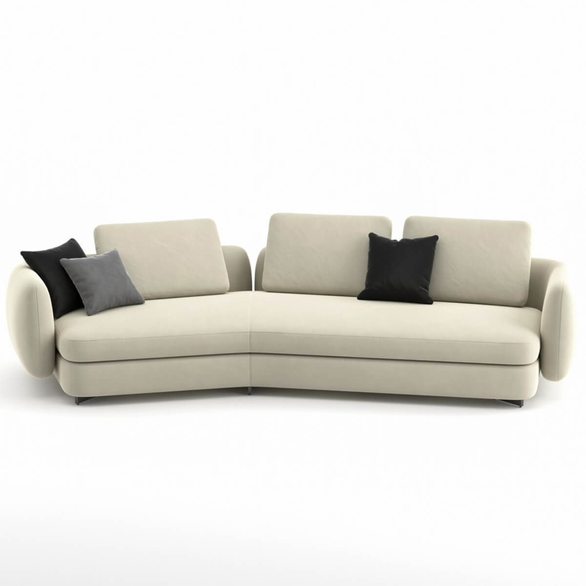 Comfortable Posh Pallet teddy corner sofa – cozy L-shaped design with plush teddy fabric and modern styling for relaxed living spaces