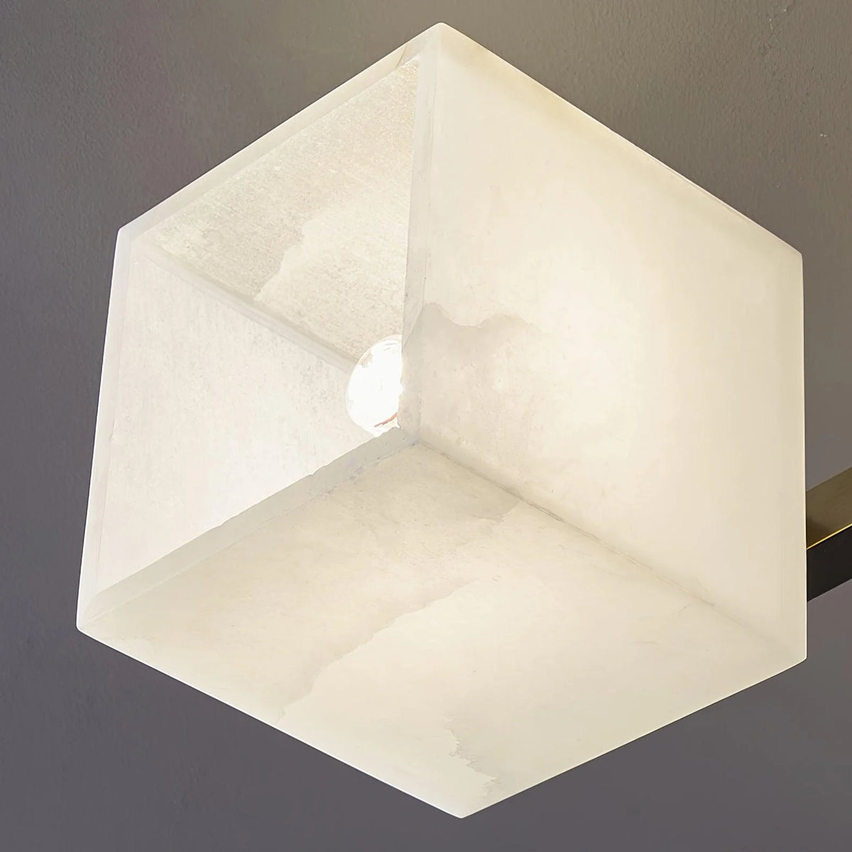Cubist Alabaster Cluster Ceiling Lamp - Pre Order