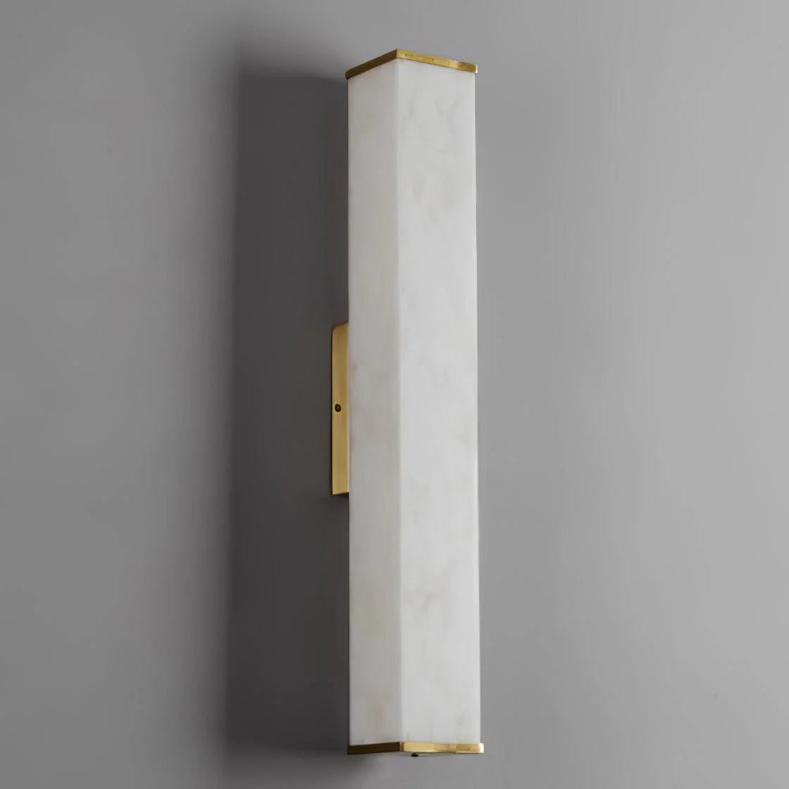 Cuboid Alabaster Wall Light - Pre Order