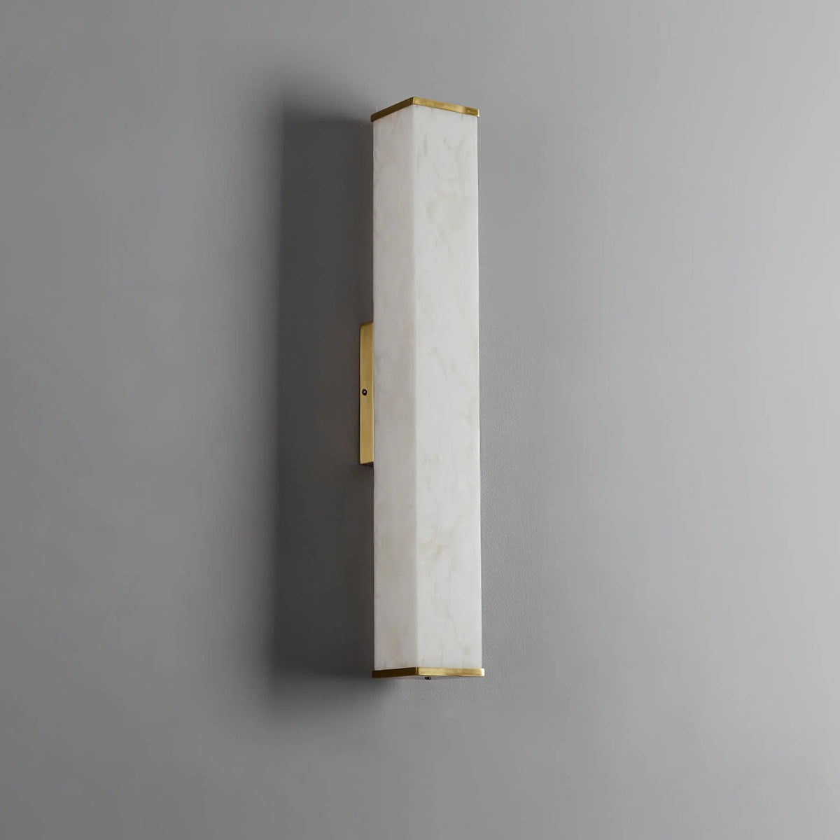 Cuboid Alabaster Wall Light - Pre Order