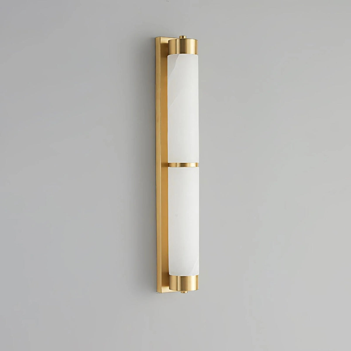 Cylindra Alabaster Brass Wall Light - Pre Order
