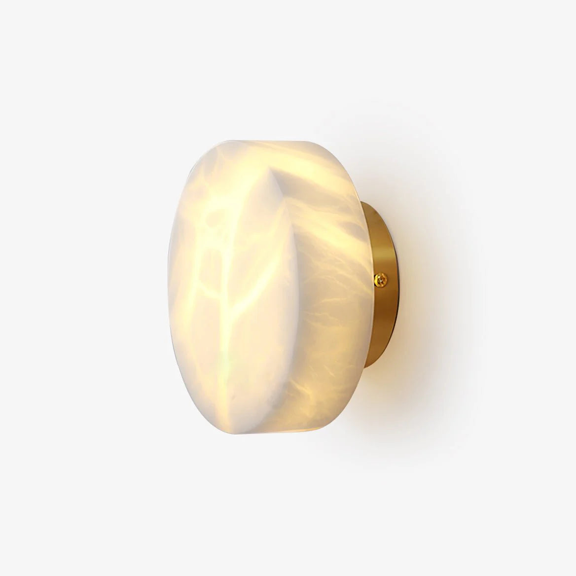 Cylindrical Alabaster Wall Light - Pre Order