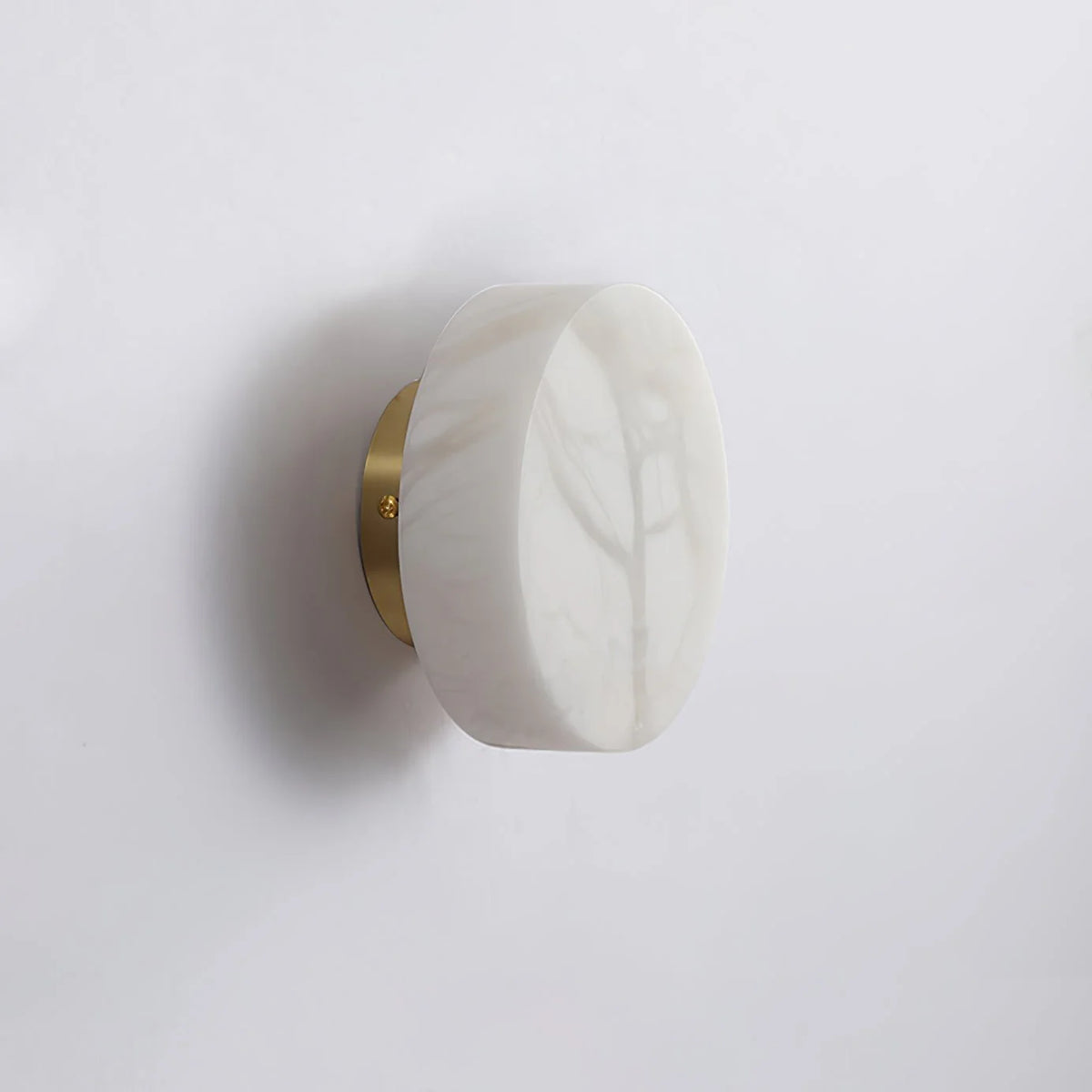 Cylindrical Alabaster Wall Light - Pre Order