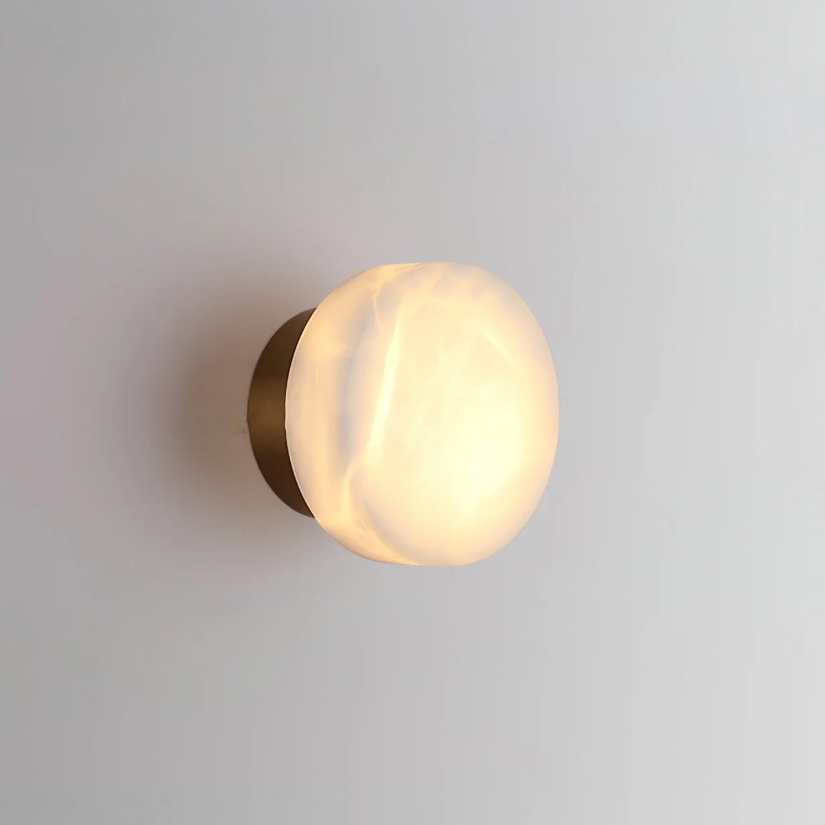 Cylindrical Alabaster Wall Light - Pre Order