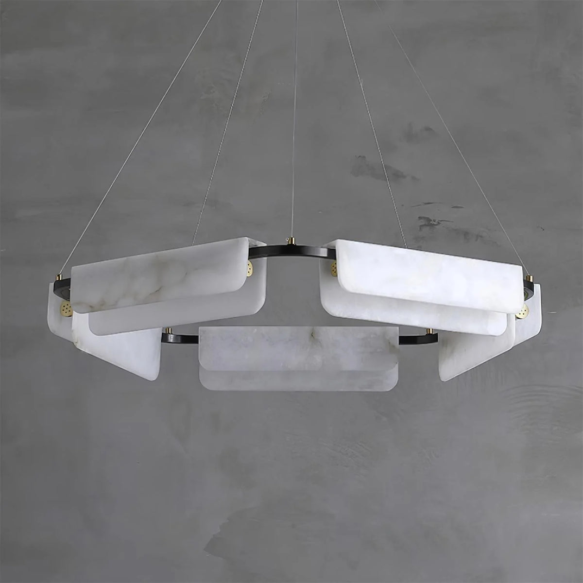 Delia Alabaster Chandelier - Pre Order