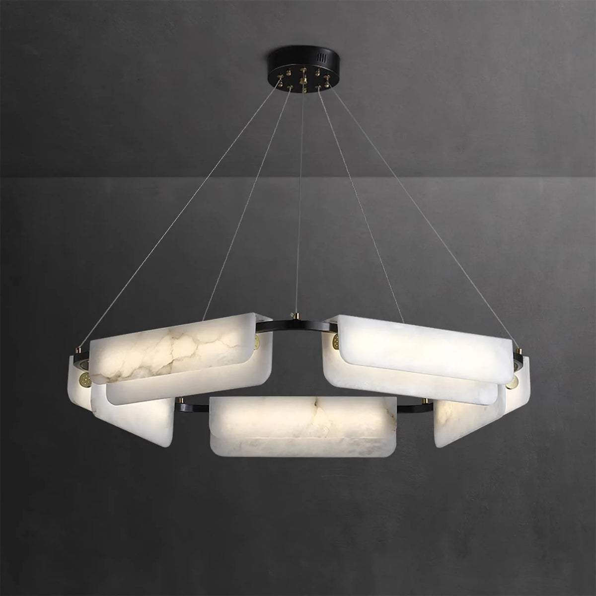 Delia Alabaster Chandelier - Pre Order