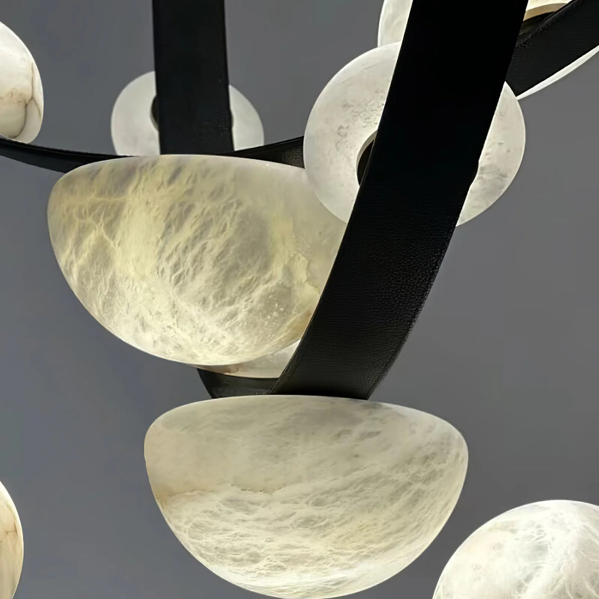 Dew Drops Alabaster Chandelier - Pre Order