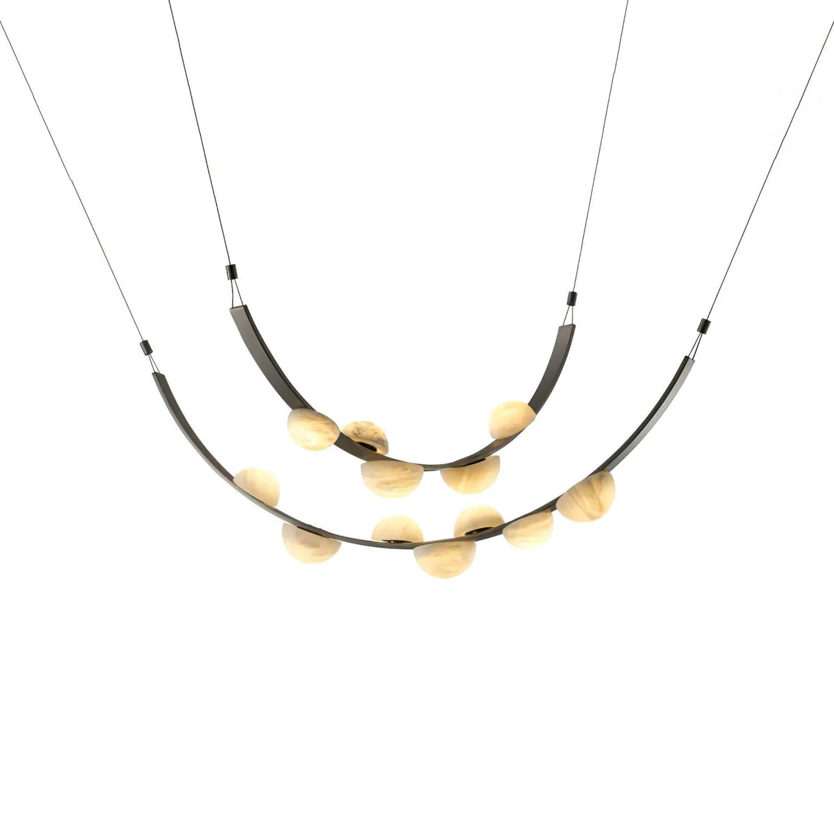 Dew Drops Alabaster Chandelier - Pre Order