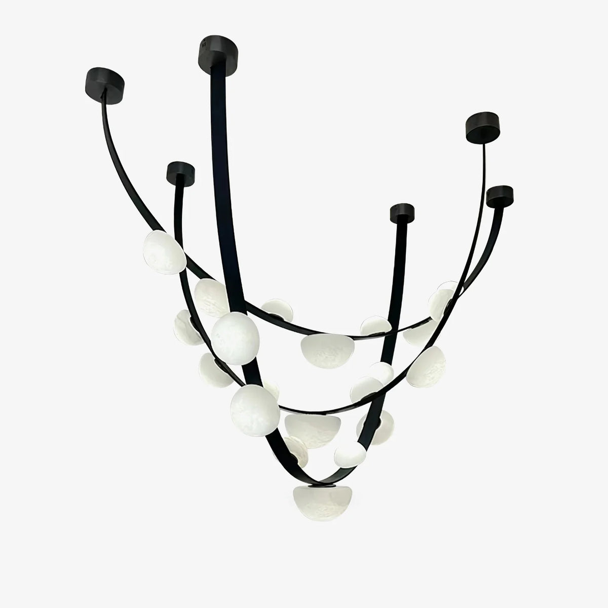 Dew Drops Alabaster Chandelier - Pre Order