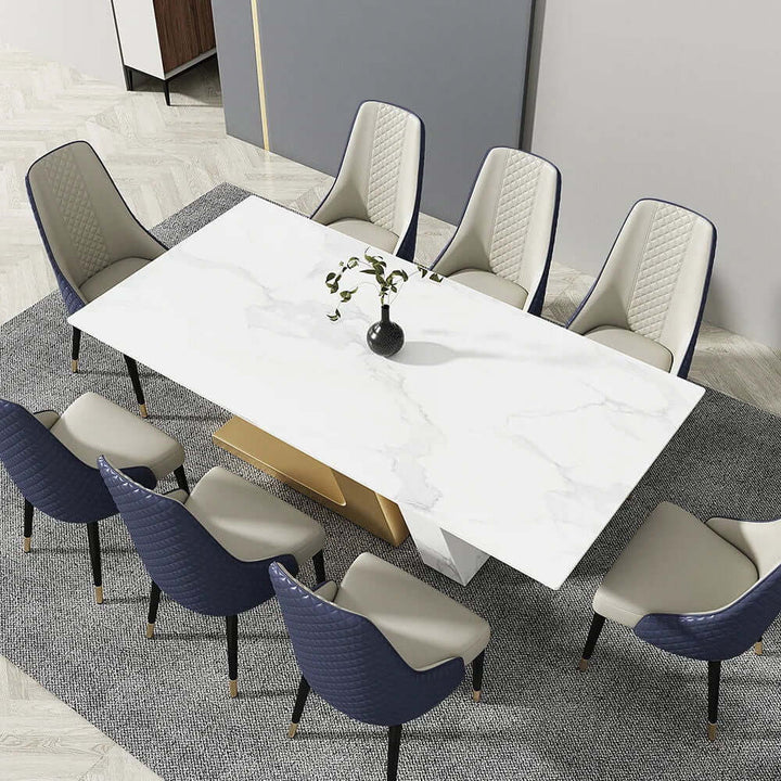 Upper view of Diamic customised chair designed for restaurant or home use, highlighting seat shape and finish