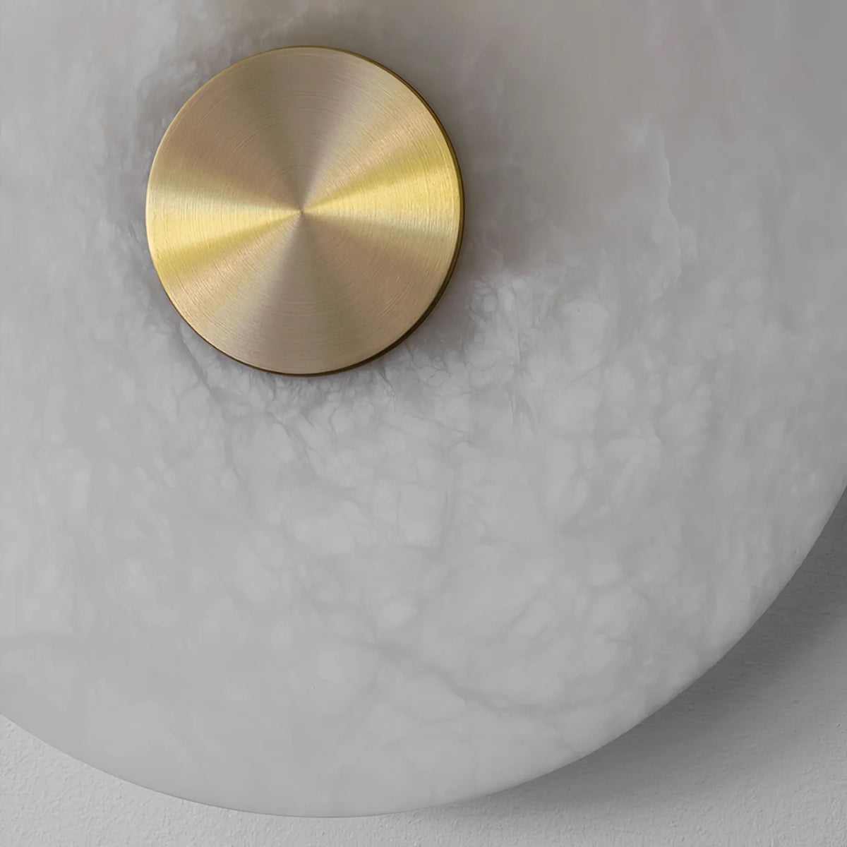Disc Shaped Alabaster Wall Light - Pre Order