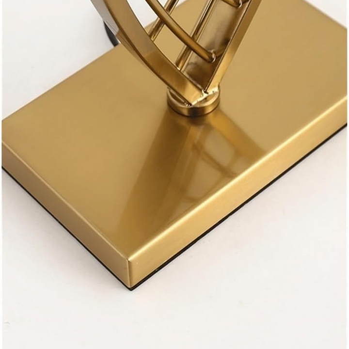 Close-up of Dorien table lamp stand featuring stylish contemporary look