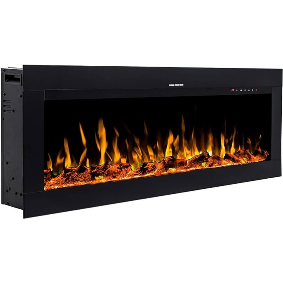Eclipse Home 50 Inch-Wall Recessed Fireplace