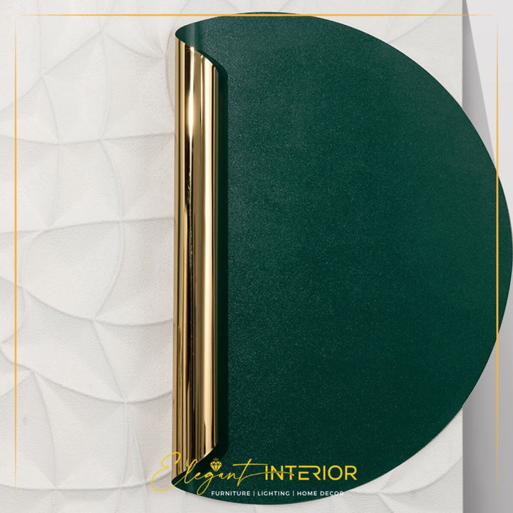 Eclipse Modern Green Rectangle Wall Decor – 3D geometric art piece with bold green tones and contemporary rectangular design.