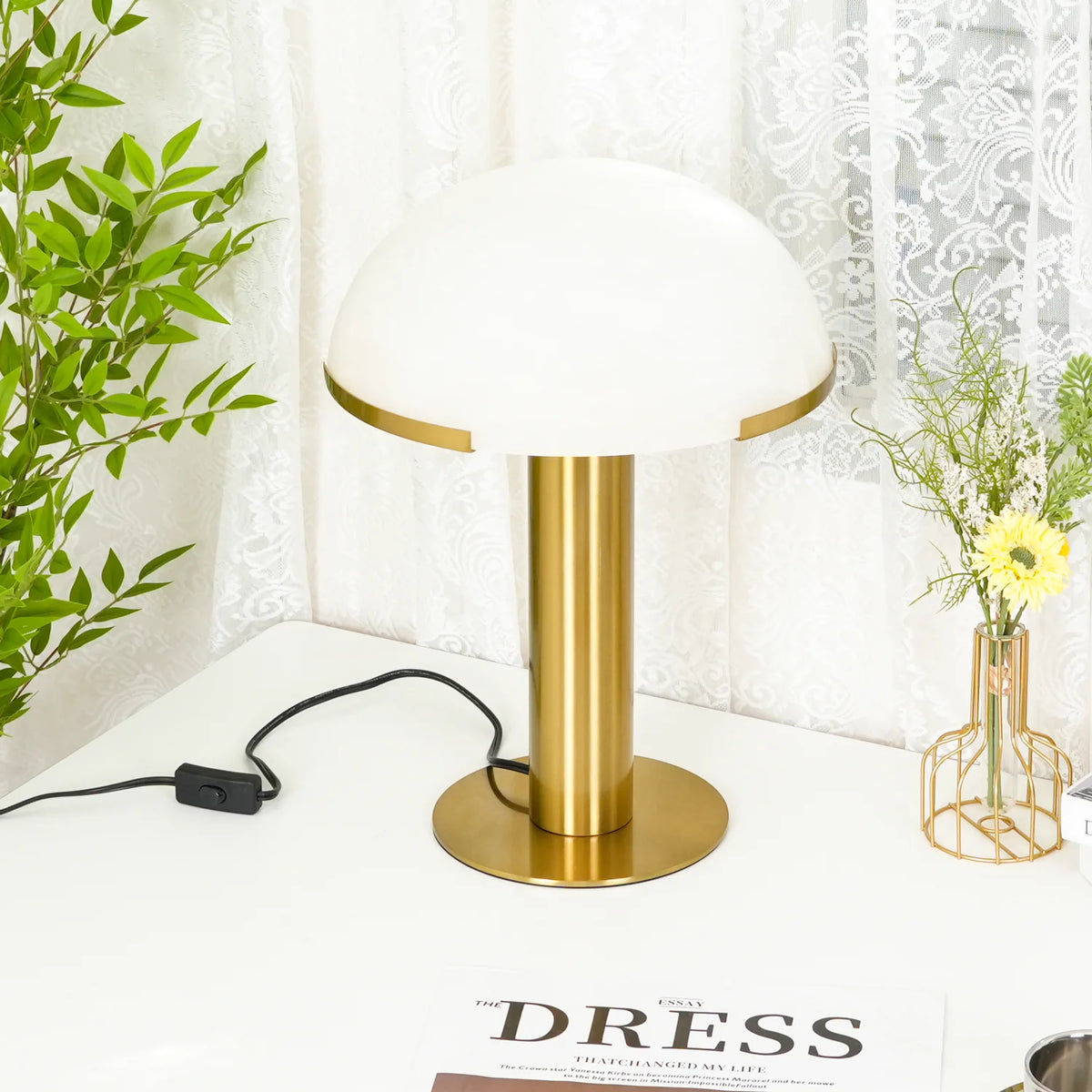 Elegance Alabaster Table Lamp - Pre Order