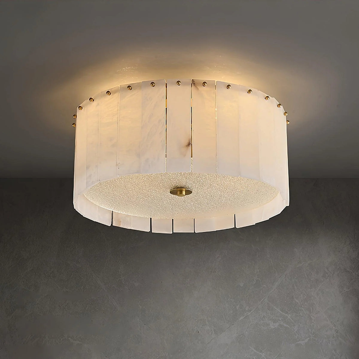 Elysian Alabaster Ceiling Lamp - Pre Order