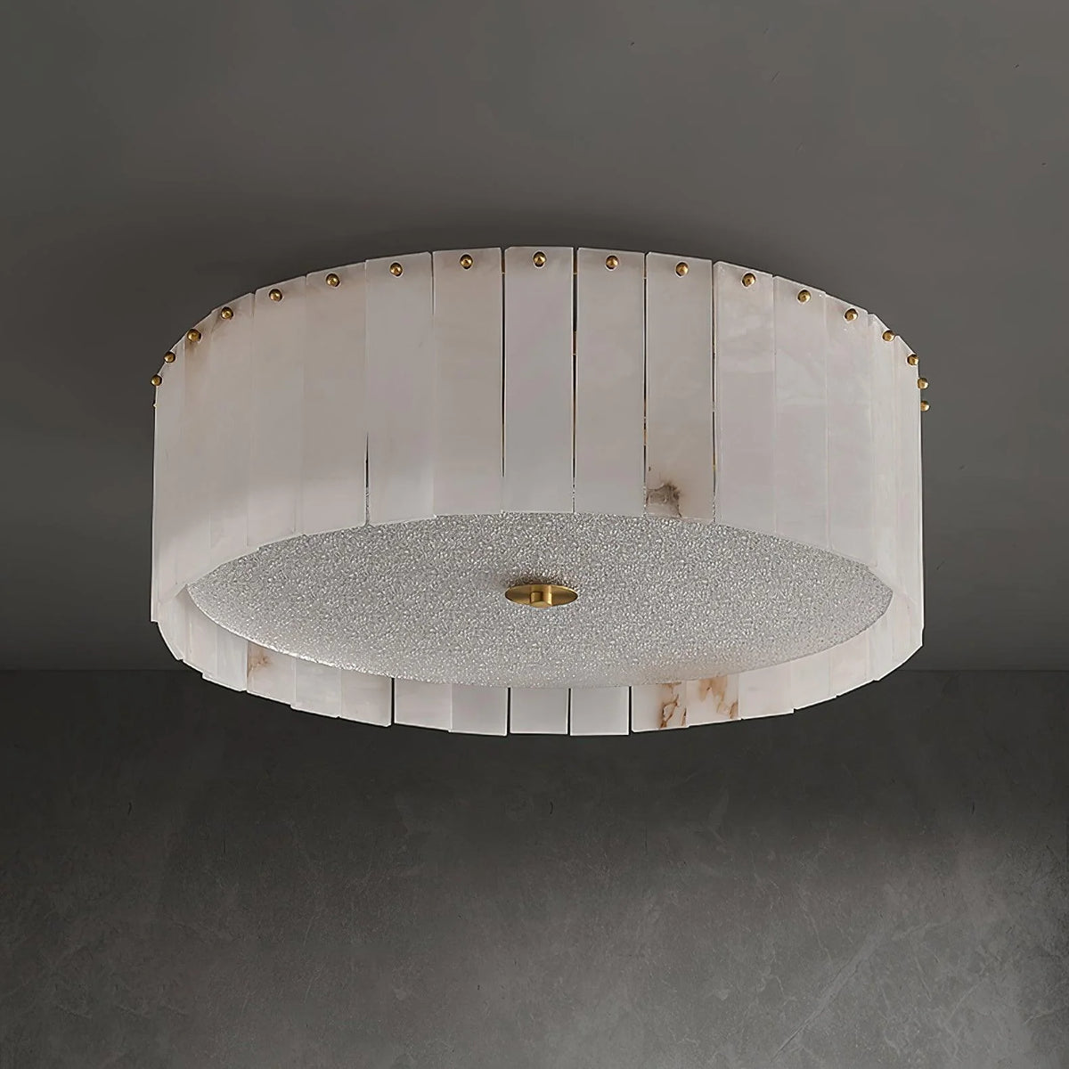 Elysian Alabaster Ceiling Lamp - Pre Order