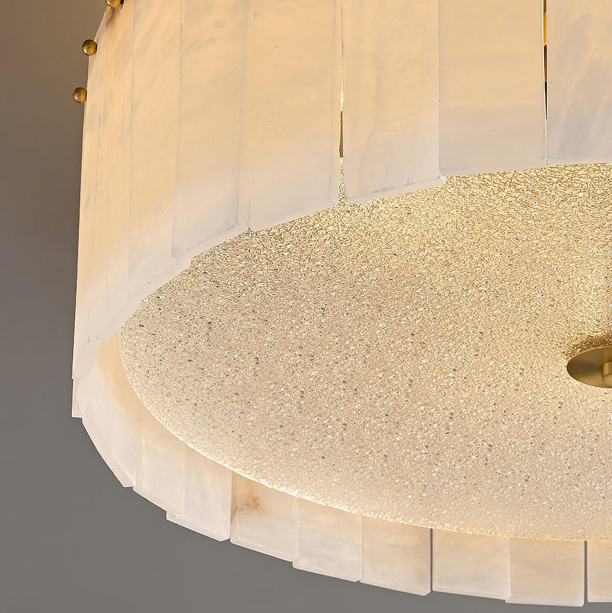Elysian Alabaster Ceiling Lamp - Pre Order