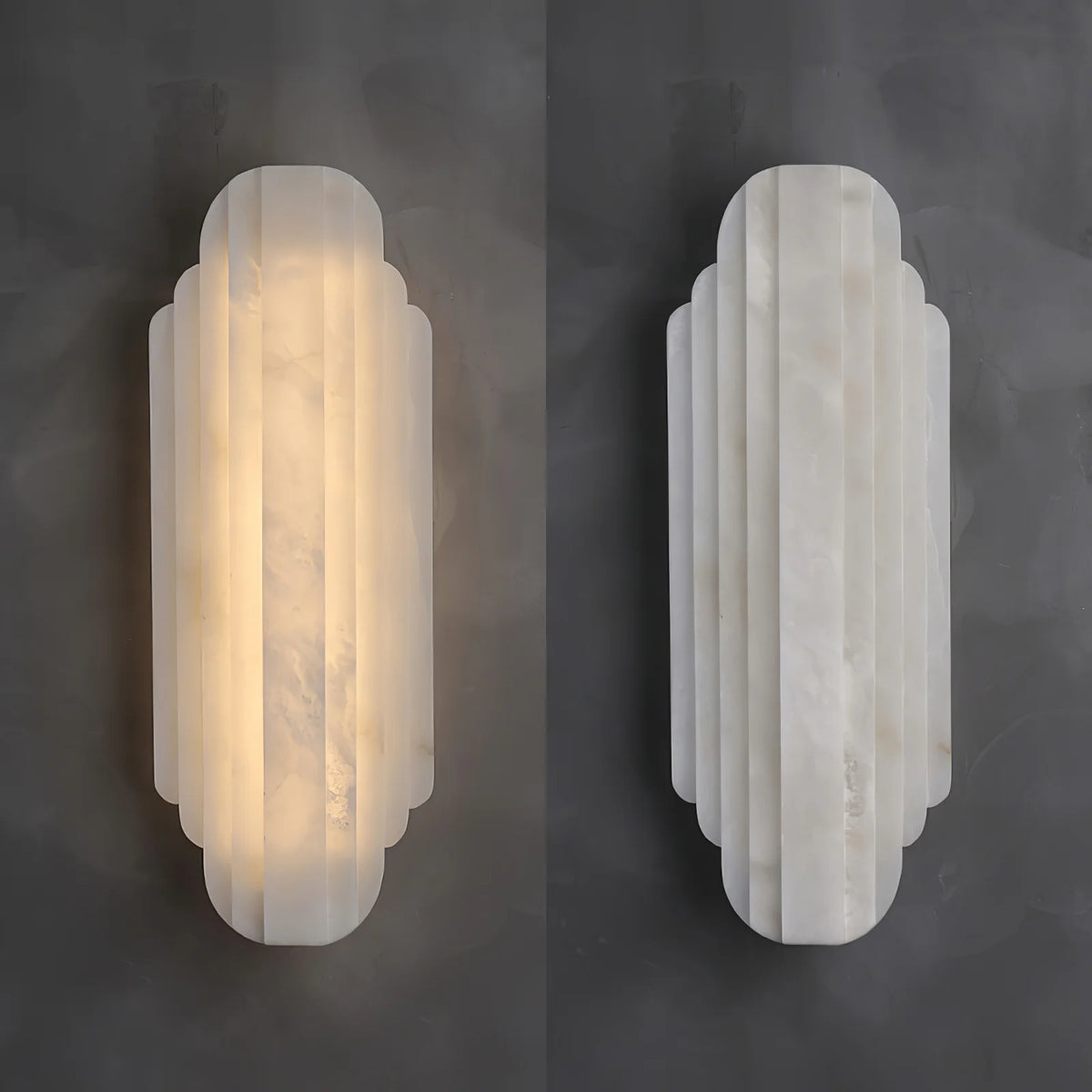 Estelle Alabaster Wall Sconce - Pre Order
