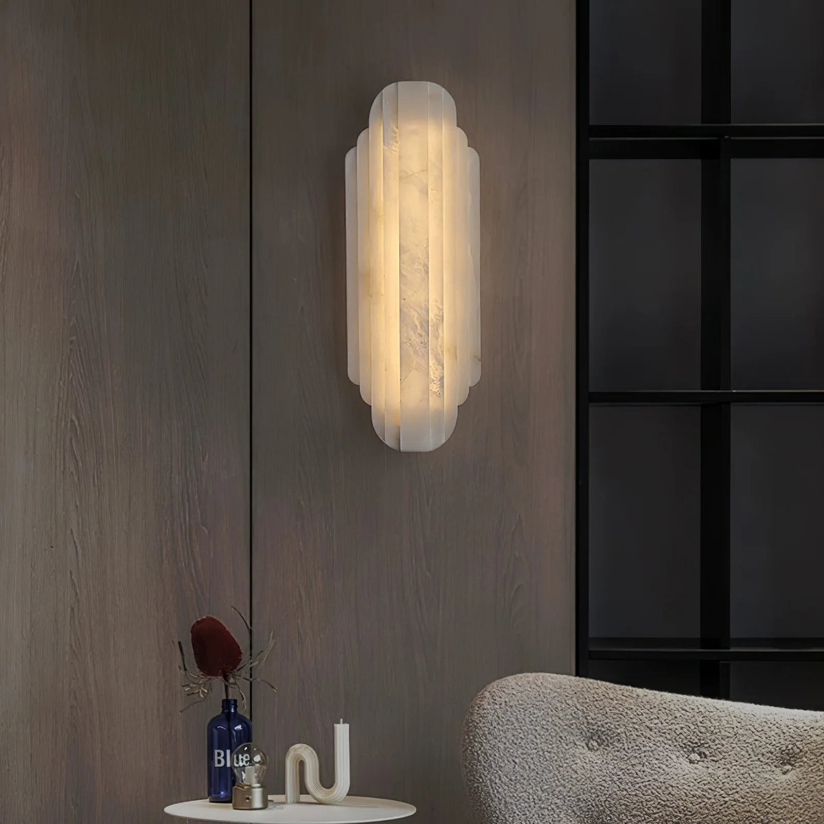 Estelle Alabaster Wall Sconce - Pre Order