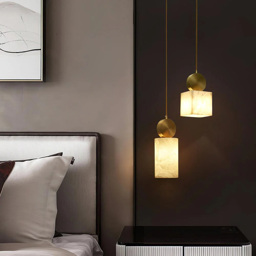 Etruscan Aabaster Pendant Light - Pre Order