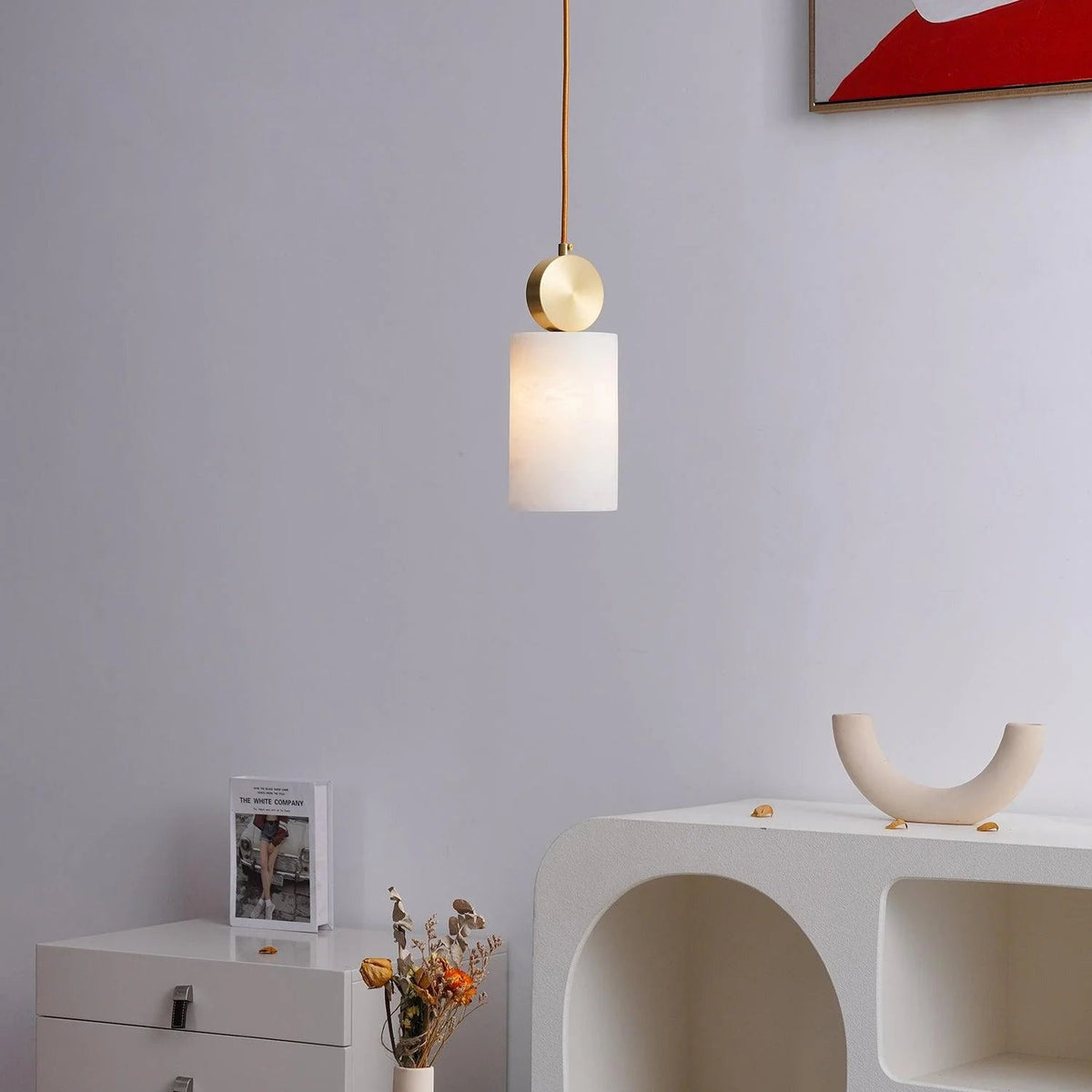Etruscan Aabaster Pendant Light - Pre Order