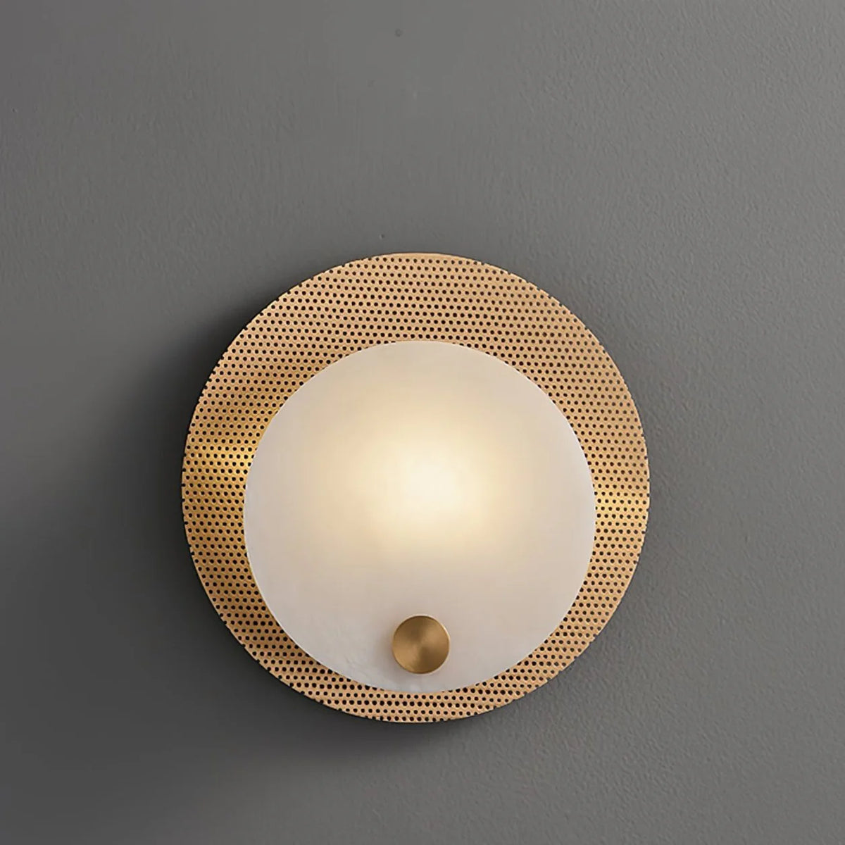 Evelyn Alabaster Wall Sconce - Pre Order