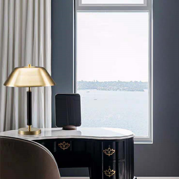 Modern Franklin table lamp with a simple, minimalist design for home or office