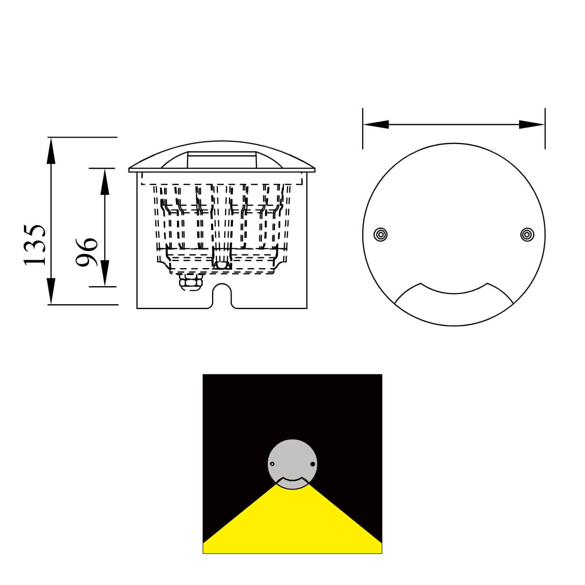 Garden Inground LED Light-5W (Outdoor Light)