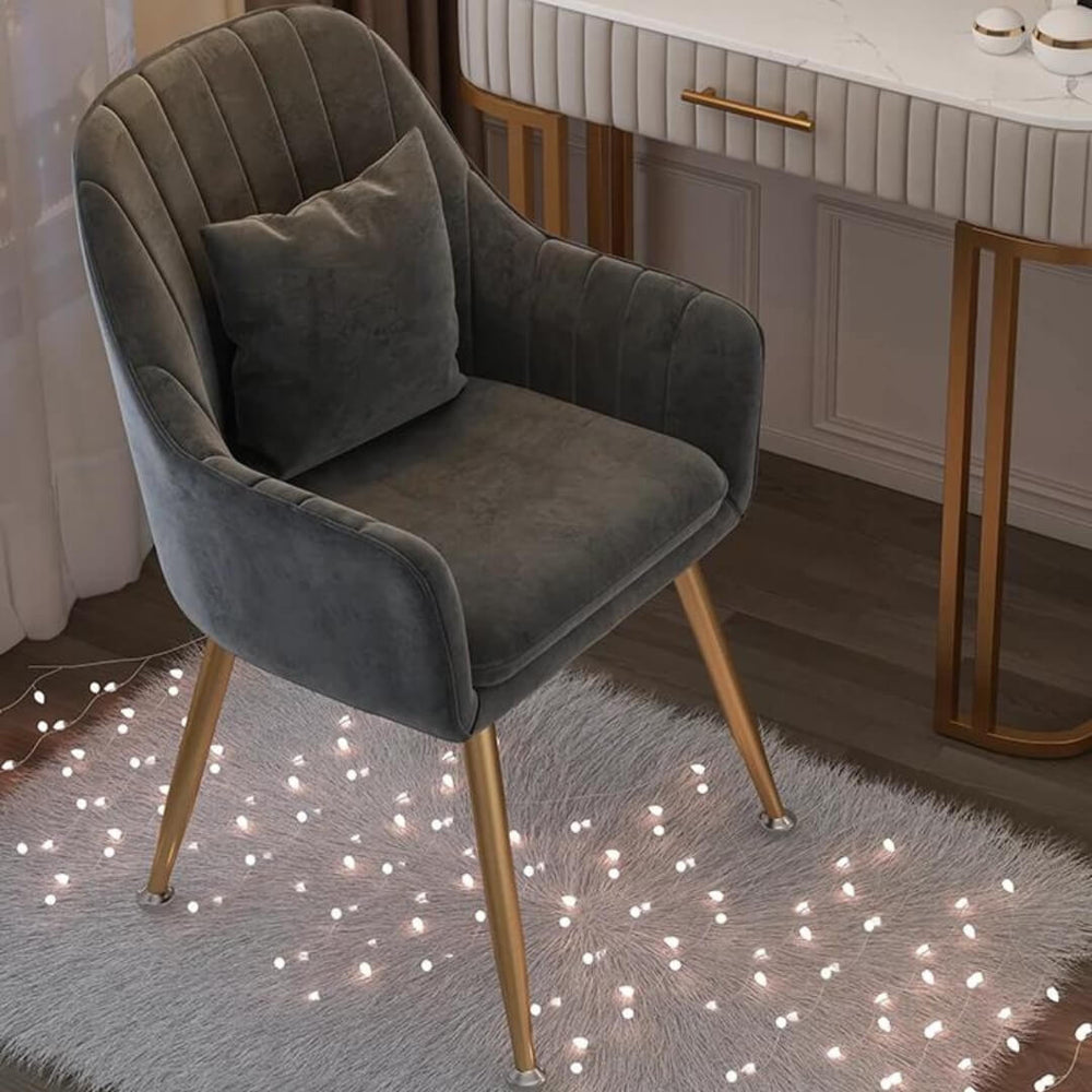 Modern Custom Made Dressing Table Chair | Elegant Interior Modern Custom Made Dressing Table Chair | Elegant Interior