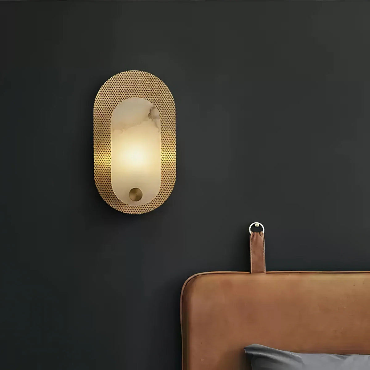 Harlan Alabaster Wall Light - Pre Order