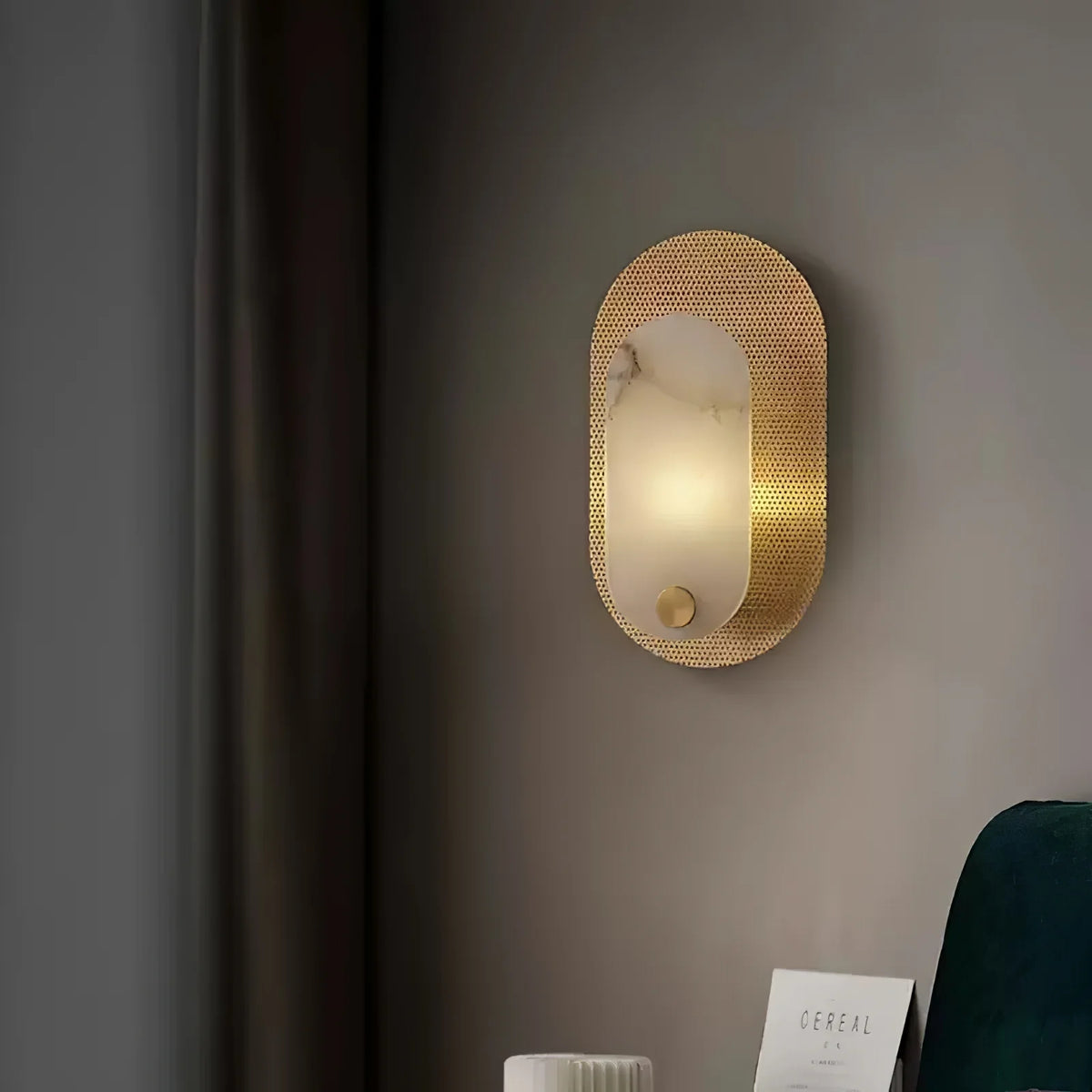 Harlan Alabaster Wall Light - Pre Order