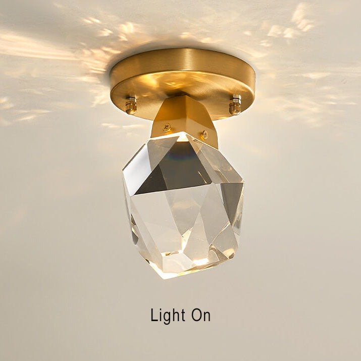 Harmony flush mount ceiling light glowing warmly in an elegant interior setting, showcasing modern ambient lighting design