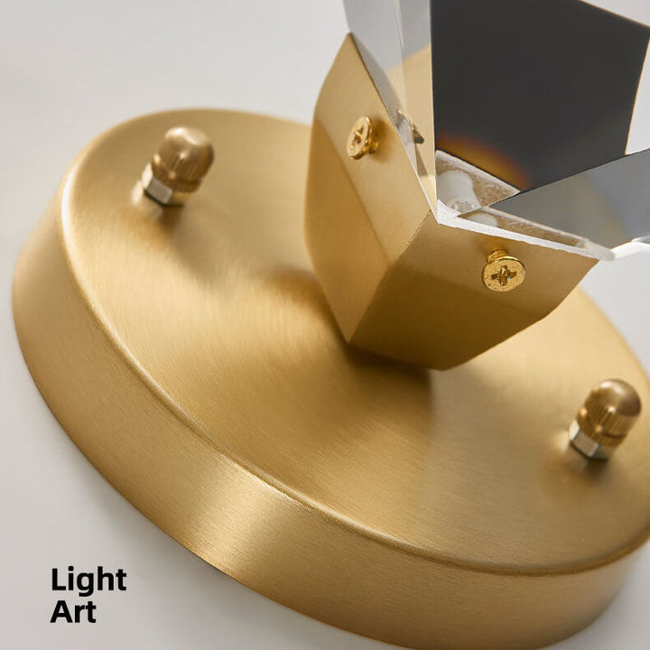 Harmony flush mount ceiling light fixture installed in an elegant modern interior room, providing ambient lighting with sleek design