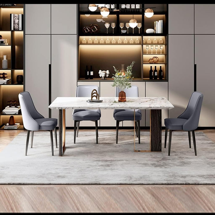 HighHop ergonomic wood dining chair in dining room, comfortable stylish seating with durable design