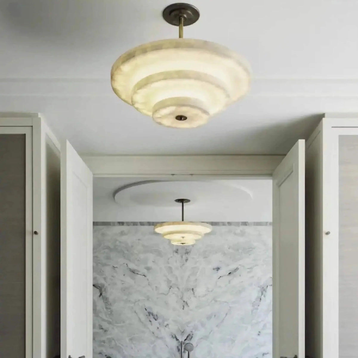 Ice Queen Alabaster Chandelier - Pre Order