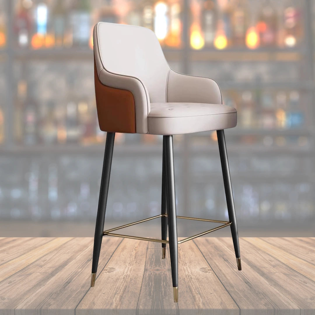 Indiana customised bar stool with modern design and comfortable seating