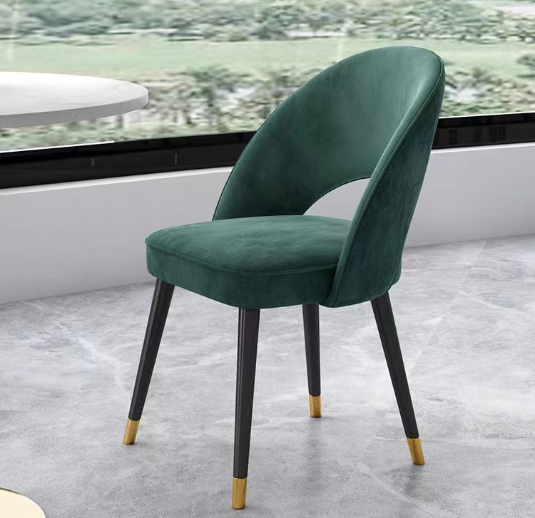 Indiana customised chair upholstered in soft microfiber fabric for comfortable seating