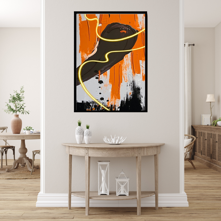 Artistic Journey abstract wall décor with dynamic design elements