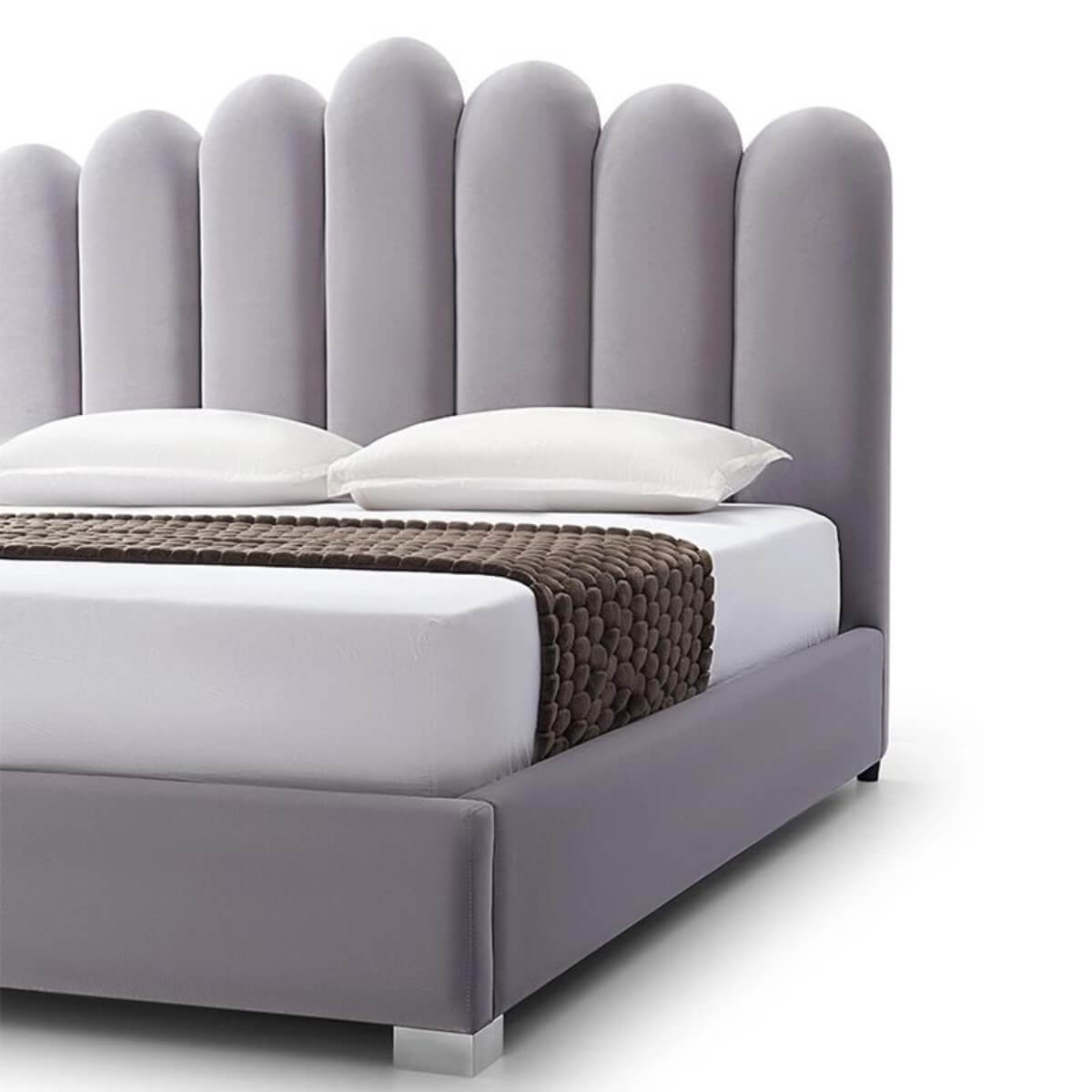 Elysian Echo Luxurious Velvet Bed