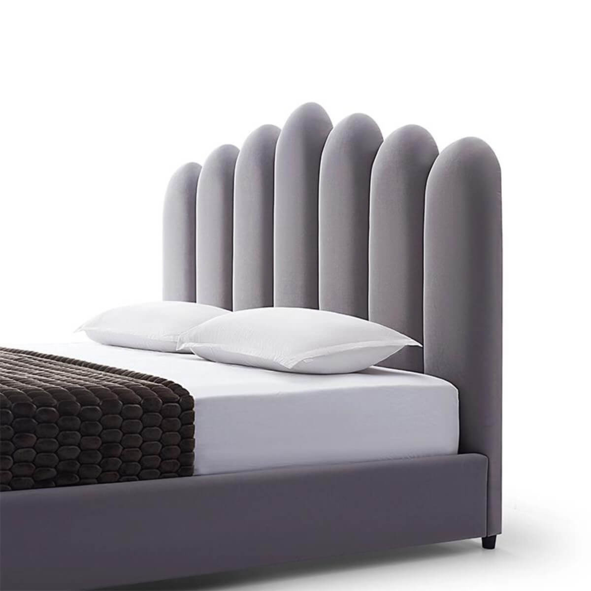 Elysian Echo Luxurious Velvet Bed
