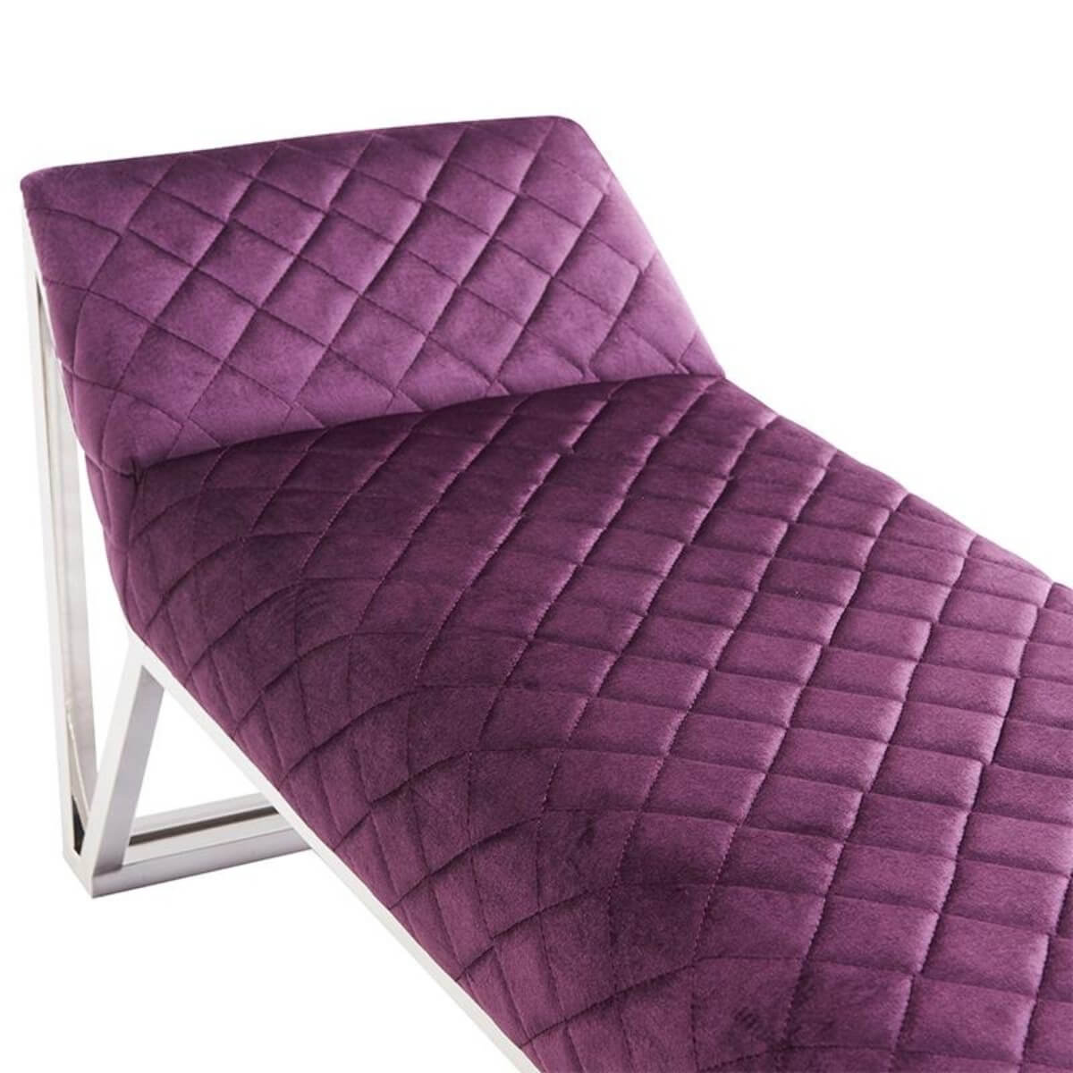 Tranquil Throne Comfortable Velvet Bedroom Bench
