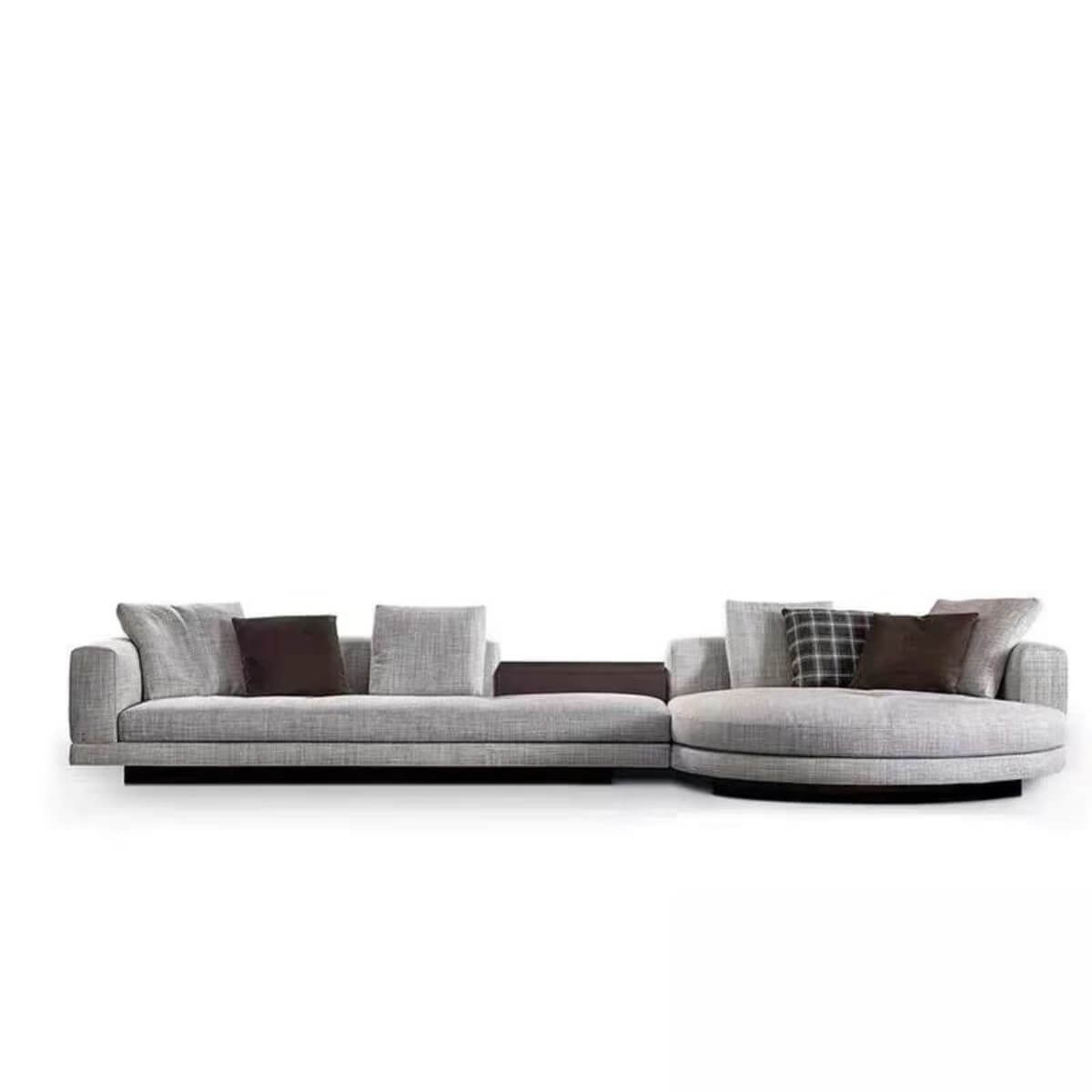 RadiantRealm Cotton Linen Sofa - Luxurious Comfort and Timeless Style
