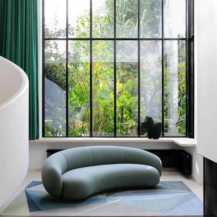 KS134 custom-made sofa from Aether Arcadia collection in modern living room