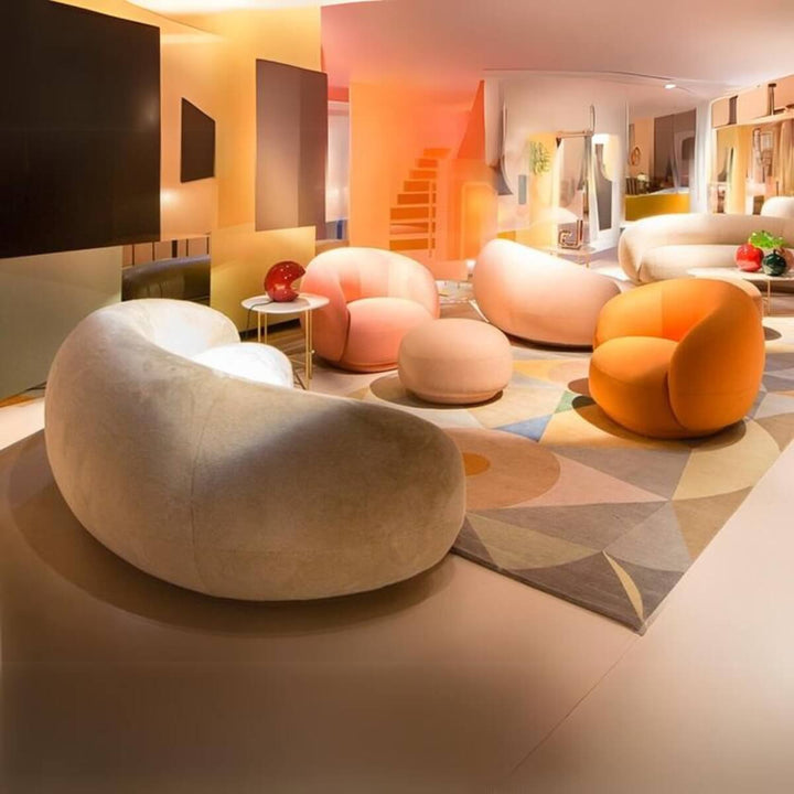 Modern custom-made KS134 sofa featured in stylish interior setting