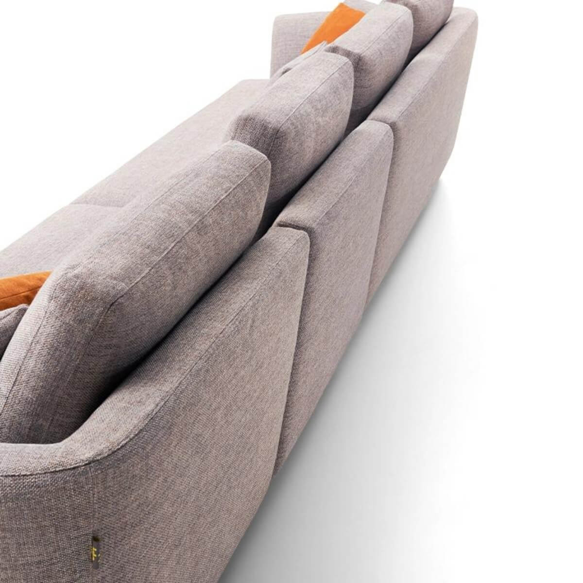 Classic Couch Elegant Cotton Linen Chaise Sofa