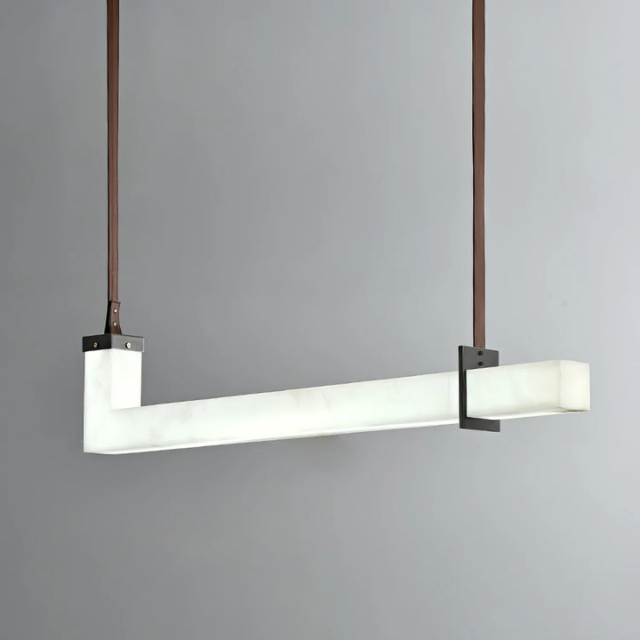 L-Axis pendant lamp modern lighting showing a sleek side view for contemporary interior design